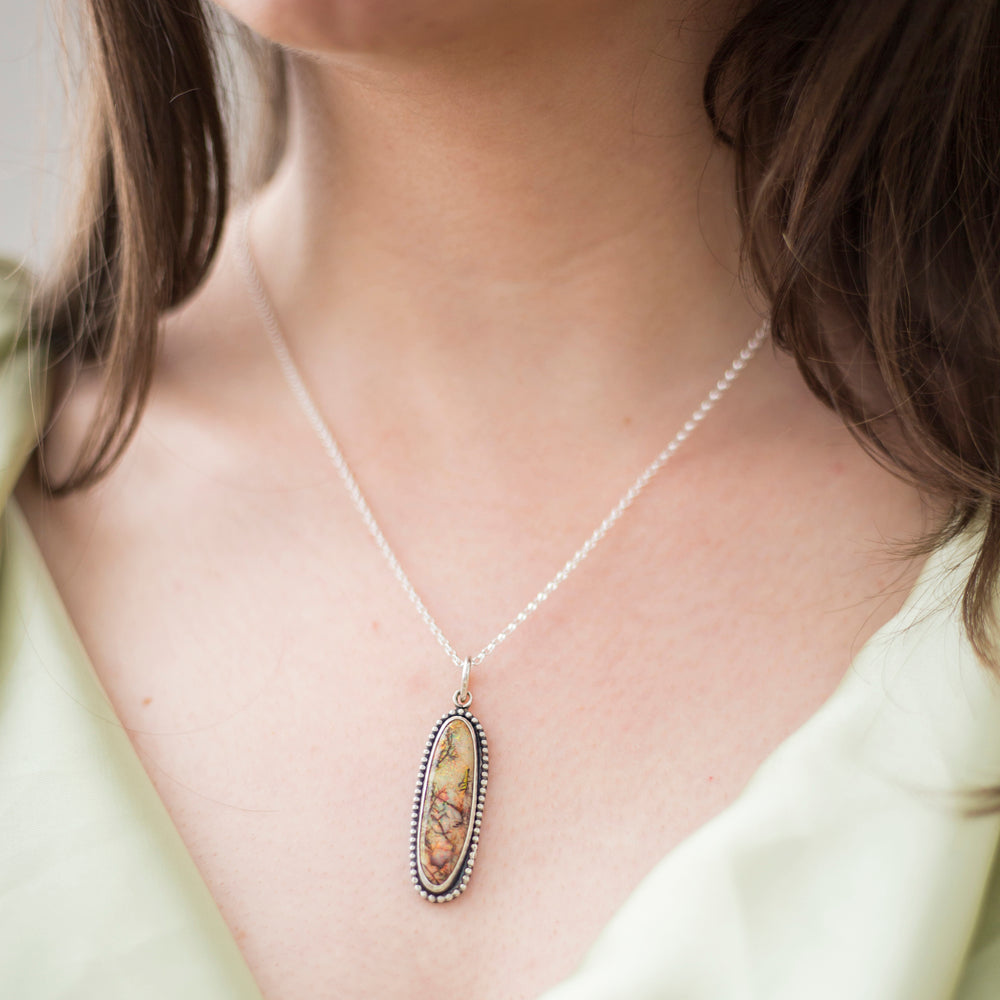 Monarch Opal pendant