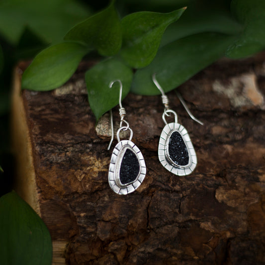 Druzy earrings