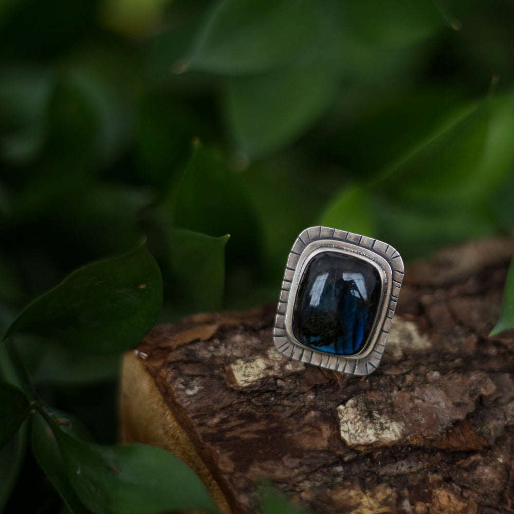 Labradorite ring #5