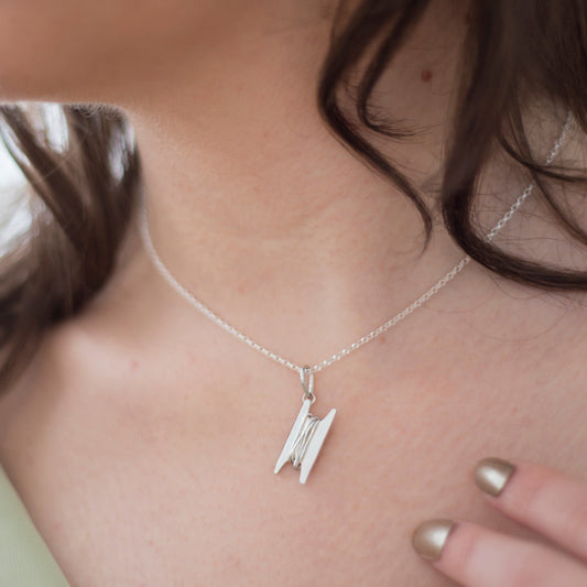 Shuttle of fate necklace